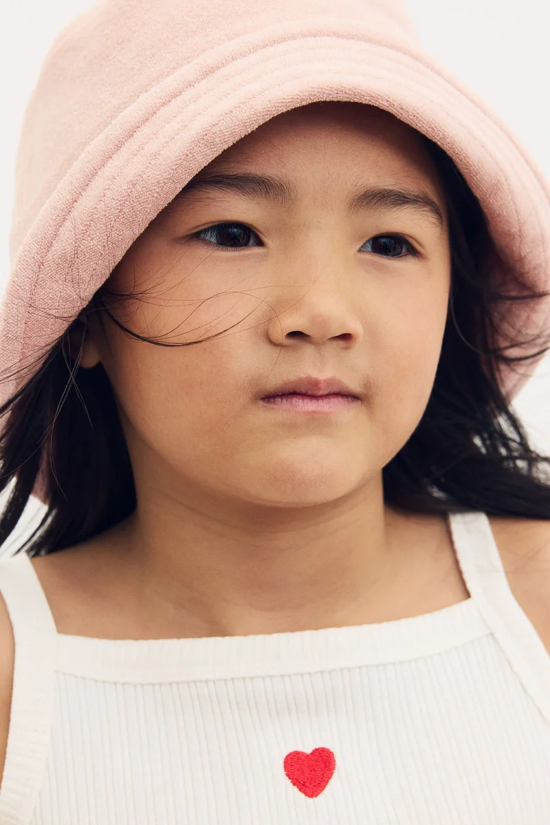 H&M Embroidery-detail strappy top