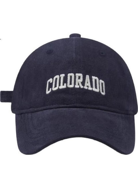 Haoguan Duck Tongue Hat Women'S Style Face-Lifting New Style Large Head Circumference Men'S Hat Deepening And Widening Brim Baseball Cap Round Face