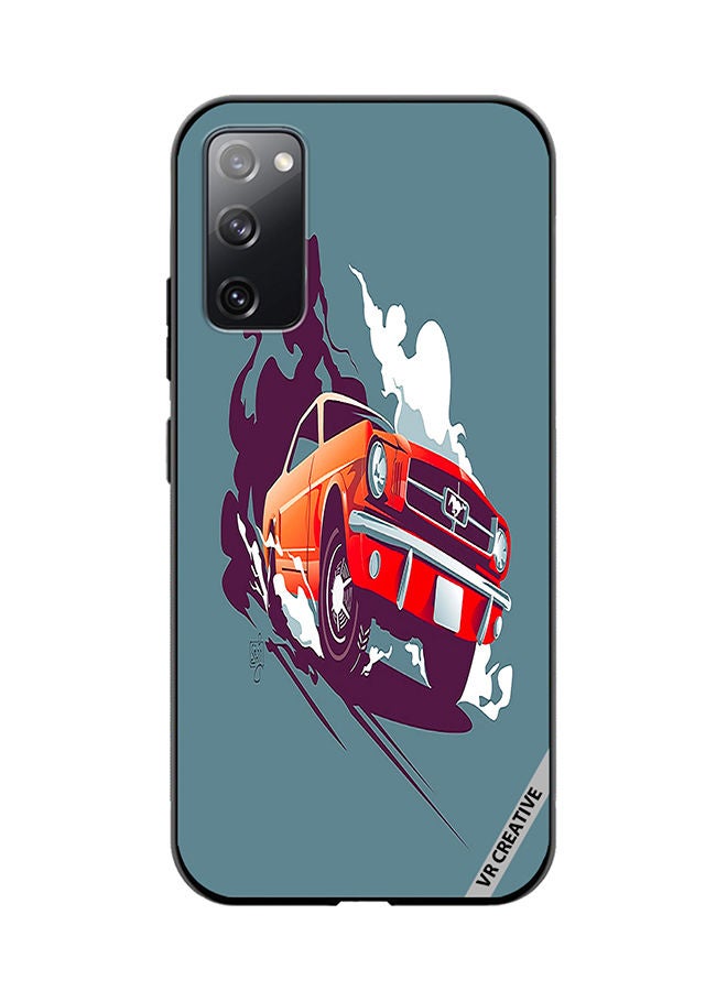 VR CREATIVE Protective Case Cover For Samsung Galaxy S20 FE 5G Mustang Design Multicolour - Image 1