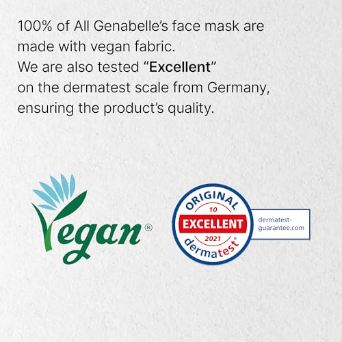 Genabelle PDRN Rejuvenating Mask Sheet - Lightweight Glass Skin & Toning Mask Sheet with PDRN, Niacinamide, Hyaluronic Acid, To Deeply Hydrate, Cool, and Visibly Plump the Skin, 0.84 fl oz* 5ea - Image 5