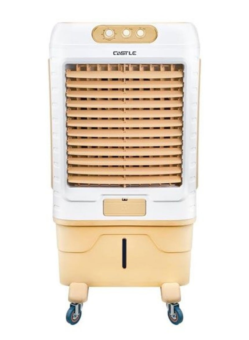 كاسل مبرد هواء، 3 سرعات، 90 لتر متنقل أبيض بيج من كاسيل - Image 1