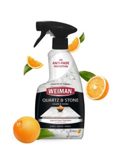 Weiman Quartz Countertop Cleaner and Polish - Clean & Shine Your Quartz Countertops Islands and Stone Surfaces with UV Protection  - Image 1