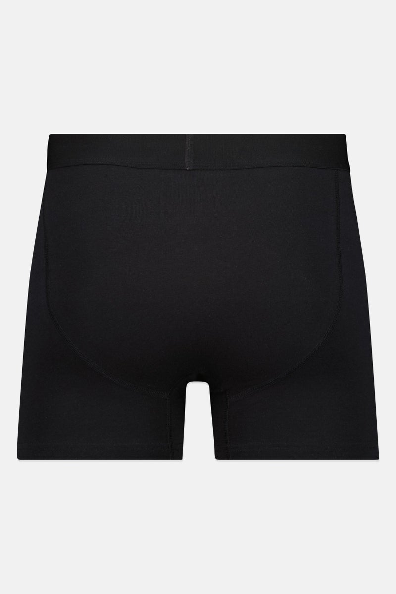 Levi's Men 4 Pieces Brand Logo Boxer Brief, Black - Image 2