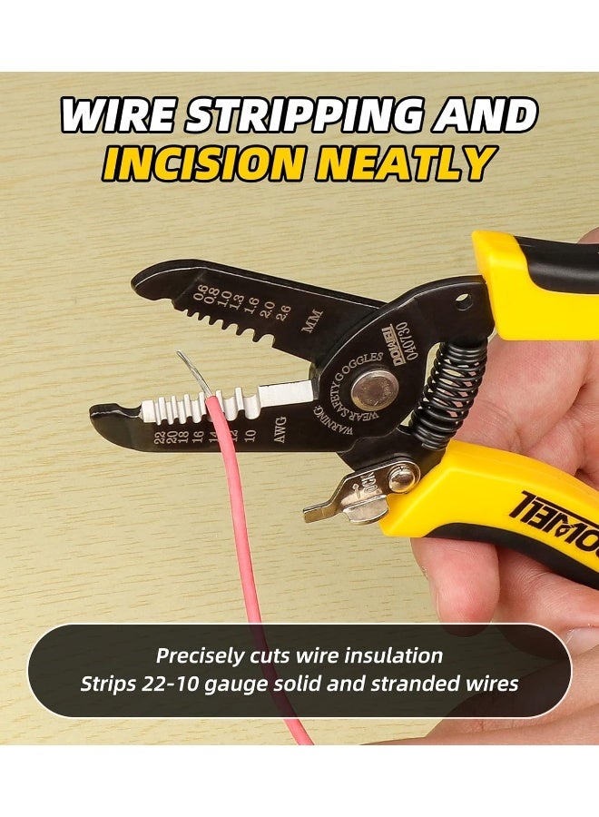 Dowell  10-23 Awg Wire Stripper Cutter Wire Stripping Tool And Multi-Function Hand Tool  - Image 3