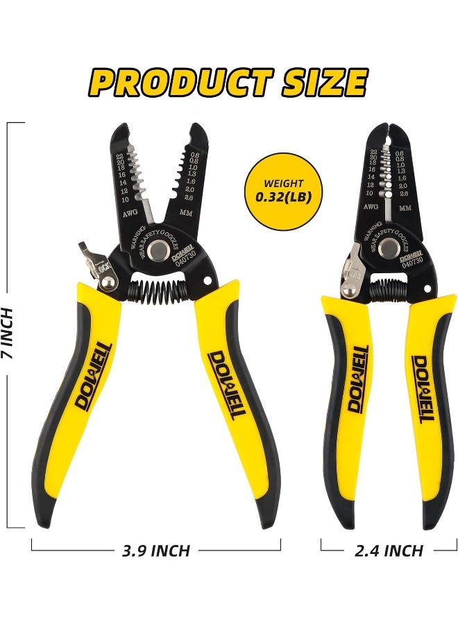 Dowell  10-23 Awg Wire Stripper Cutter Wire Stripping Tool And Multi-Function Hand Tool  - Image 2
