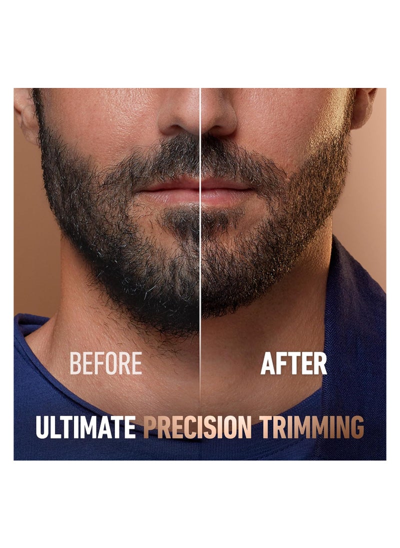 King C. Gillette - King C.Gillette Beard Trimmer PRO with 40 beard length settings in precise 0.5mm steps, cordless design & 1 trimmer, 1 brush, 2 combs, 1 charger and 1 zip pouch - Image 1