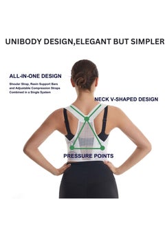 KASTWAVE Posture Corrector for Women and Men, Adjustable Breathable Back Straightener, Clavicle Support, Relax Neck, Shoulder  - Image 3