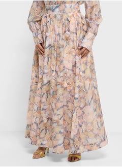 Khizana Printed Top & Skirt Set  - Image 4