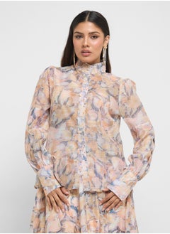 Khizana Printed Top & Skirt Set  - Image 3