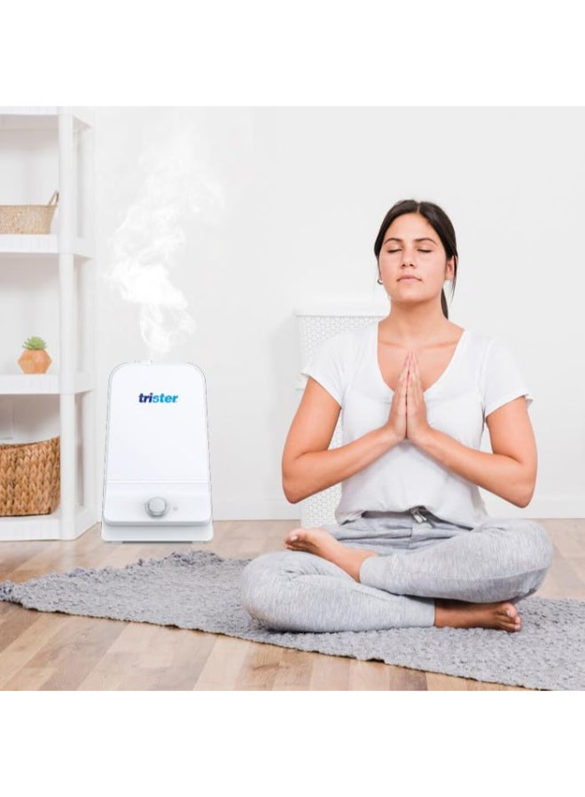 trister Ultrasonic Cool Mist Humidifier 6L (TS-156H6) — Whisper-Quiet Air Humidifier — With Adjustable Mist Control, Auto Shut-Off & Large Water Tank - Image 2