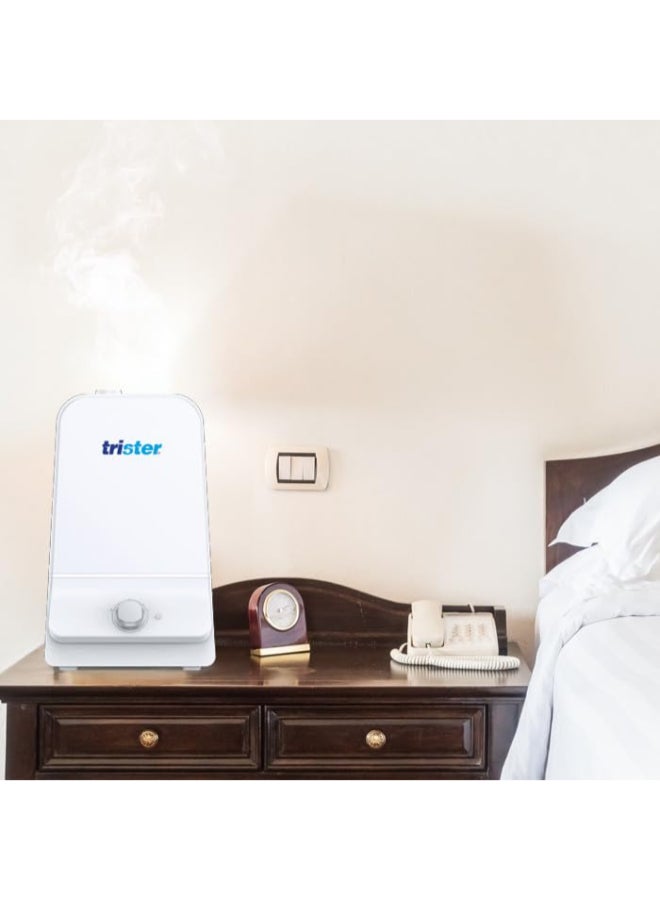 trister Ultrasonic Cool Mist Humidifier 6L (TS-156H6) — Whisper-Quiet Air Humidifier — With Adjustable Mist Control, Auto Shut-Off & Large Water Tank - Image 3