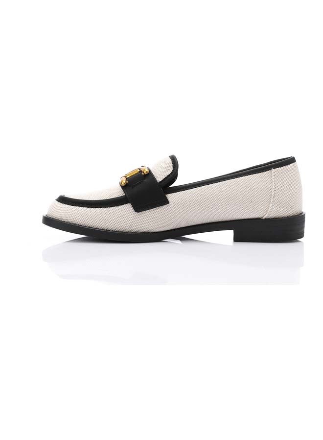 DejaVu Savannah Link Loafer - Black & Off White  - Image 3