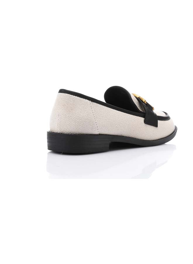DejaVu Savannah Link Loafer - Black & Off White  - Image 2