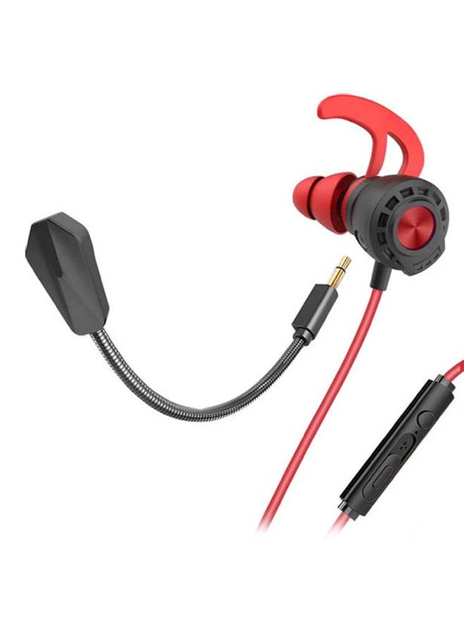 BlueFire Wired Gaming Earphone 3.5 MM E-Sport Earphone Noise Cancelling Stereo Bass Gaming Headphone with Adjustable Mic for PS4, Xbox One, Laptop, Cellphone, PC (Red) Red - Image 3