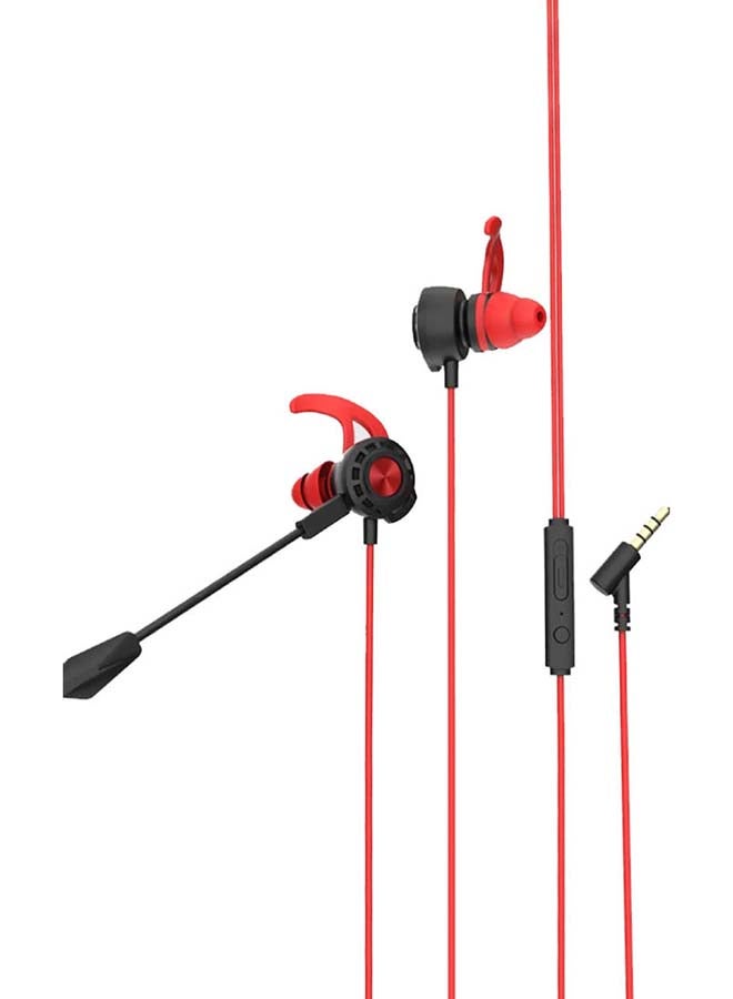 BlueFire Wired Gaming Earphone 3.5 MM E-Sport Earphone Noise Cancelling Stereo Bass Gaming Headphone with Adjustable Mic for PS4, Xbox One, Laptop, Cellphone, PC (Red) Red - Image 1