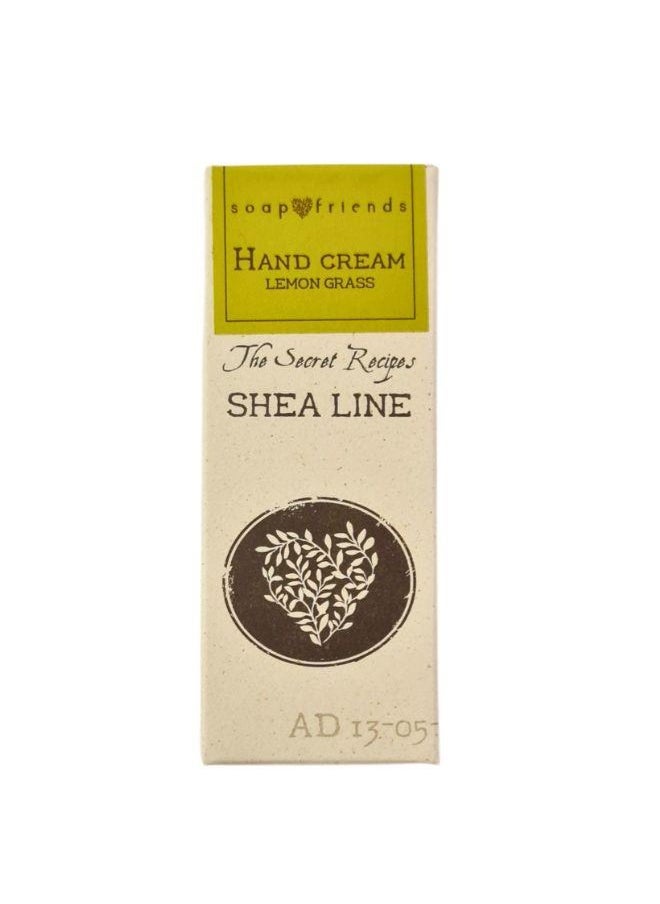 Soap&Friends Soap&Friends Lemongrass Hand Cream 80ml – Invigorating Moisturizer with 20% Organic Shea Butter – Natural, Organic & Cruelty-Free  - Image 2
