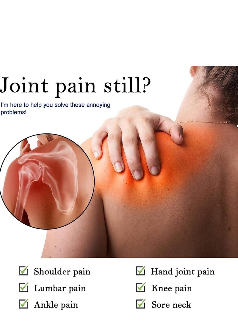 EELHOE 2 PCS Knee Pain Relief Spray - Lumbar Spine Cold Gel Spray, Knee Joint Pain Relief Supplements, Herbs Bruise Spray, Arthritis Pain Relief, Relief Muscle Cramp，Natural Pain Reliever Spray - Image 3