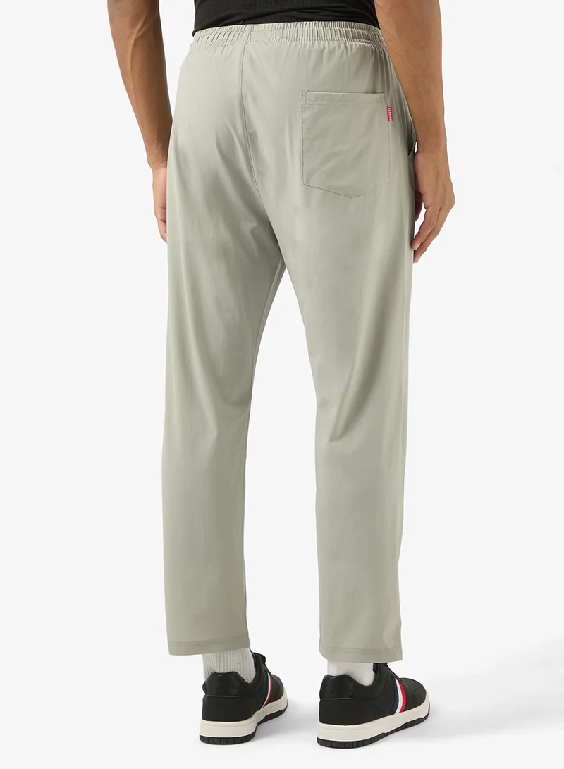 Seventy Five Cream Ankle Length Relax Pants for Men | Best Price UAE