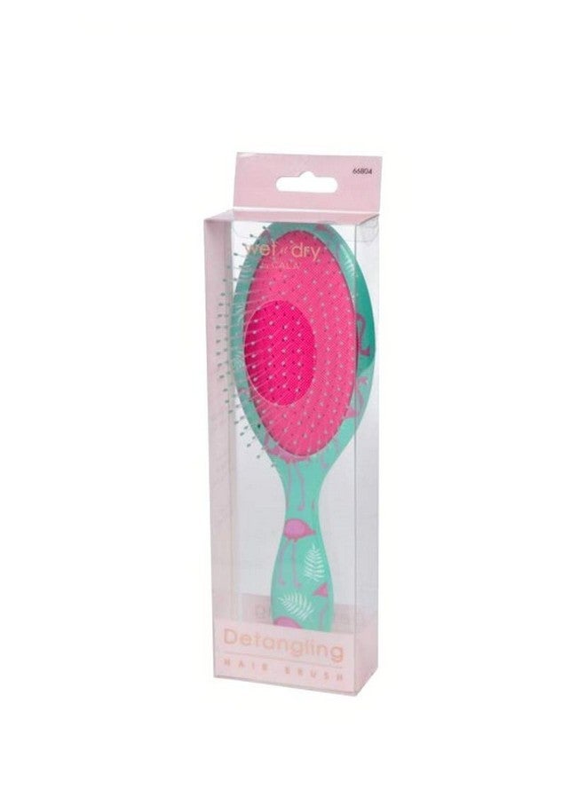 CALA Ala Wetndry Teal Flamingo Hair Detangler - Image 3