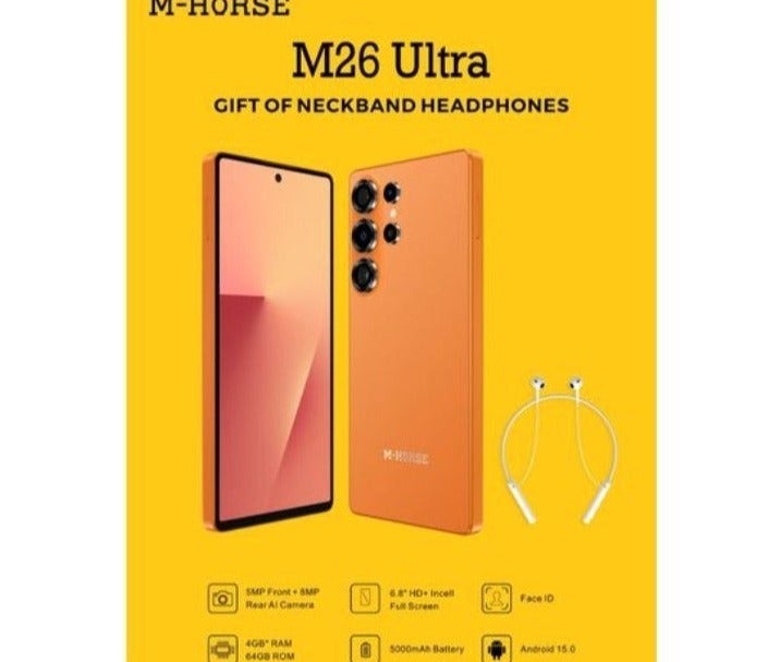M-HORSE S26 Ultra Plus (12GB RAM, 128GB storage, 6.8-inch display) - Image 2