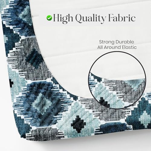 FRESH FROM LOOM Printed Fitted Woollen Feel Bedsheet for Single Bed,All Side Elastic Premium Winter Soft Fur Bed Sheet with 1 Pillow Cover,Single(Size-72"x48"(Fit up to 10 Inch)),200 TC,Multicolor - Image 5