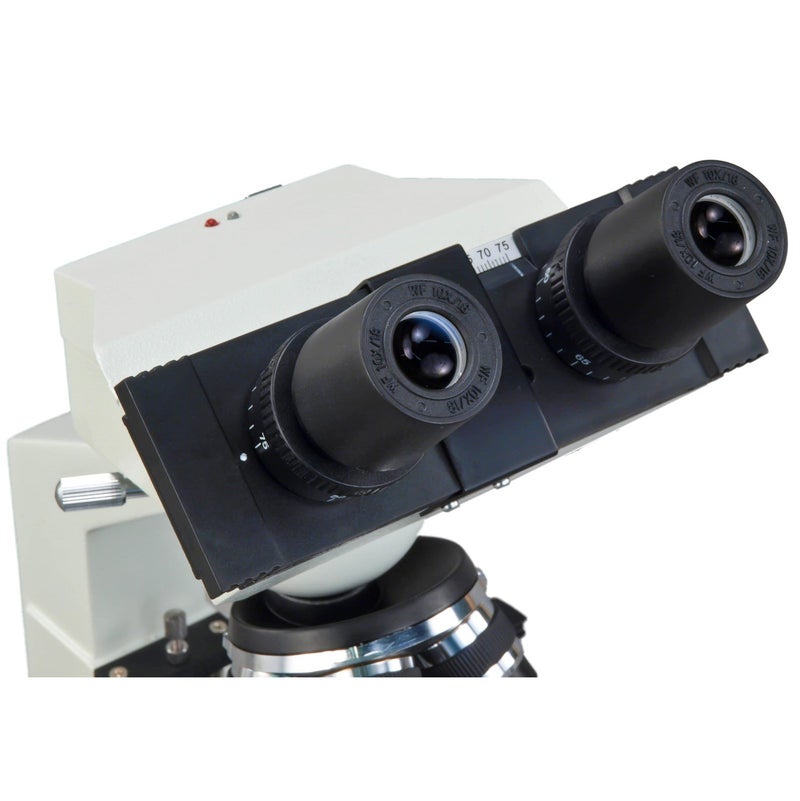 OMAX - MD82ES10 40X-2000X Digital LED Compound Microscope with Built-in 1.3MP Camera and Double Layer Mechanical Stage Compatible with Windows and Mac - Image 2