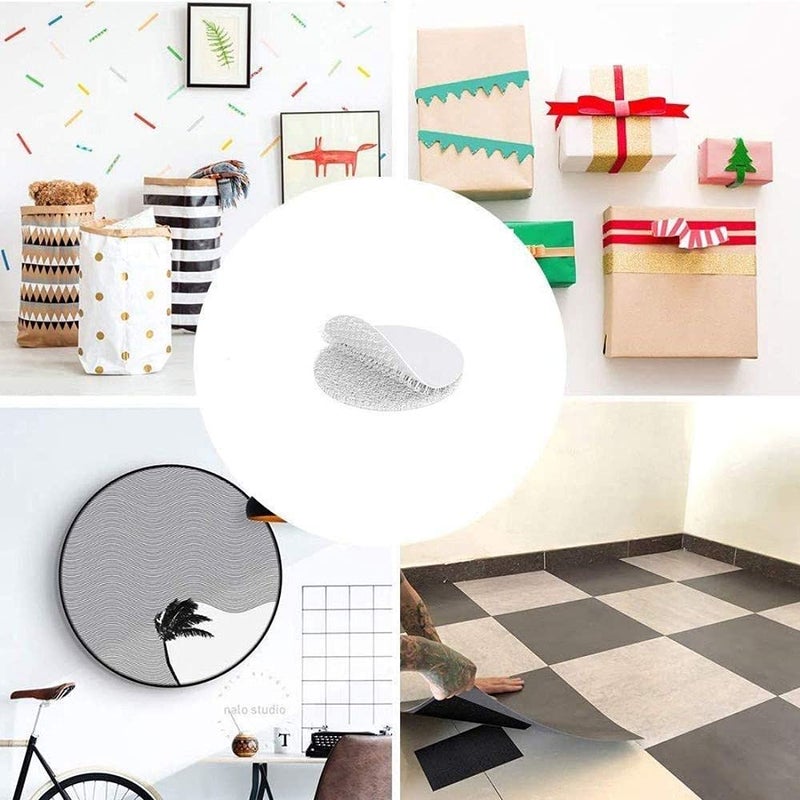 DIY Crafts شريط لاصق ذاتي الصنع DIYC-14335 0.8 بوصة × شريط لاصق مزدوج الجوانب 20 متر ذكر وأنثى (عبوة من 2 قطعة، شريط هوك ولووب) - Image 2