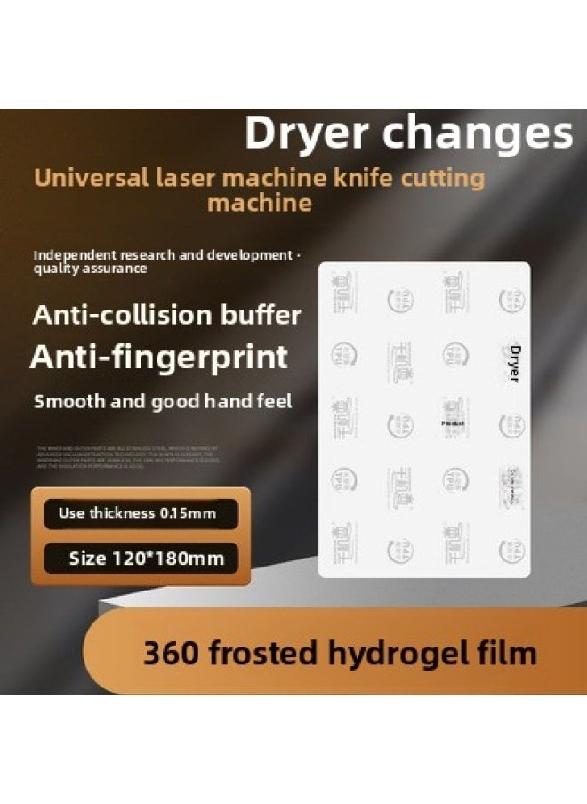 Generic Special Hydraulic Film For Film Cutting Machine, Mobile Phone Film, Four-layer TPU HD Anti-blue Light HD Anti-peeping-Color:Epu High Definition Second Repair Explosion-proof Film 20 Sheets-Dimensions:180*120  - Image 5