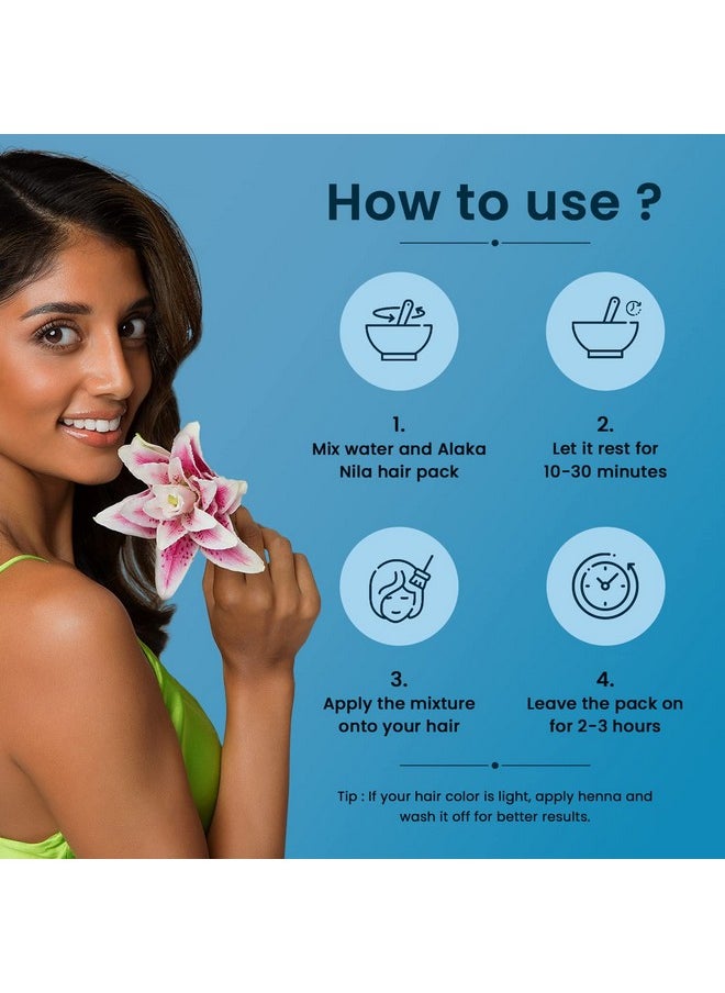 Bipha Ayurveda - Nila Indigo Hair Pack-200 G - Image 1