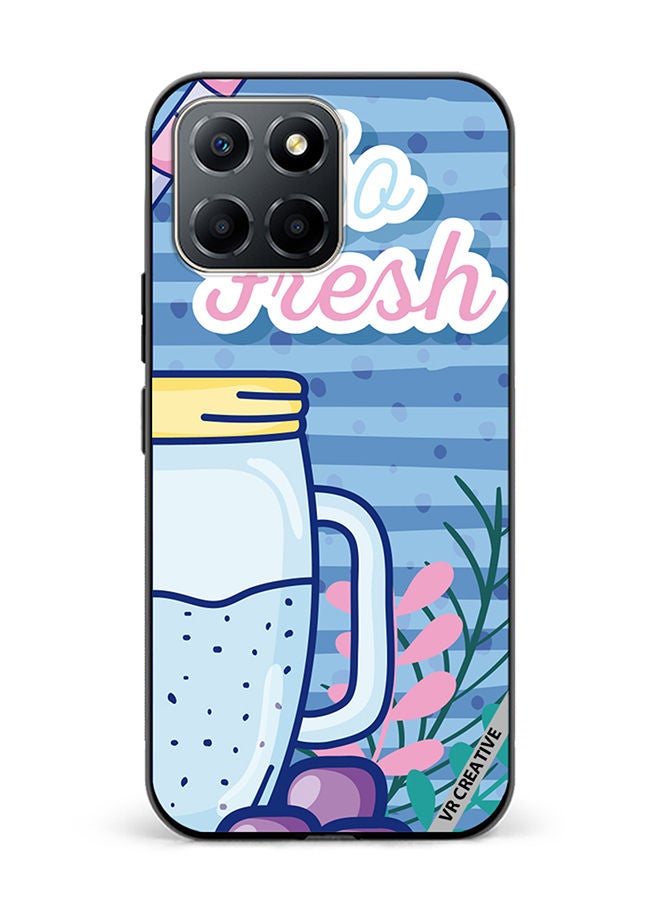 VR CREATIVE Protective Case Cover For Honor X6 Refreshing Juice Design Multicolour - Image 1