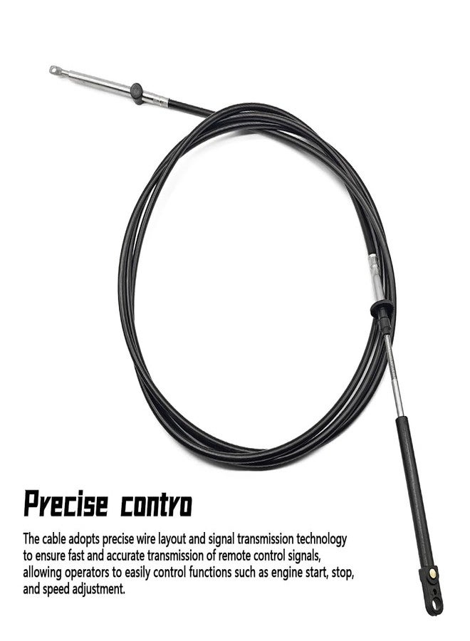 QIEFOAD 173112 Throttle Shift Remote Control Cable Replace 0173112 12FT Fit for Johnson Fit for Evinrude Fit for BRP Outboard Marine Engine - Image 4