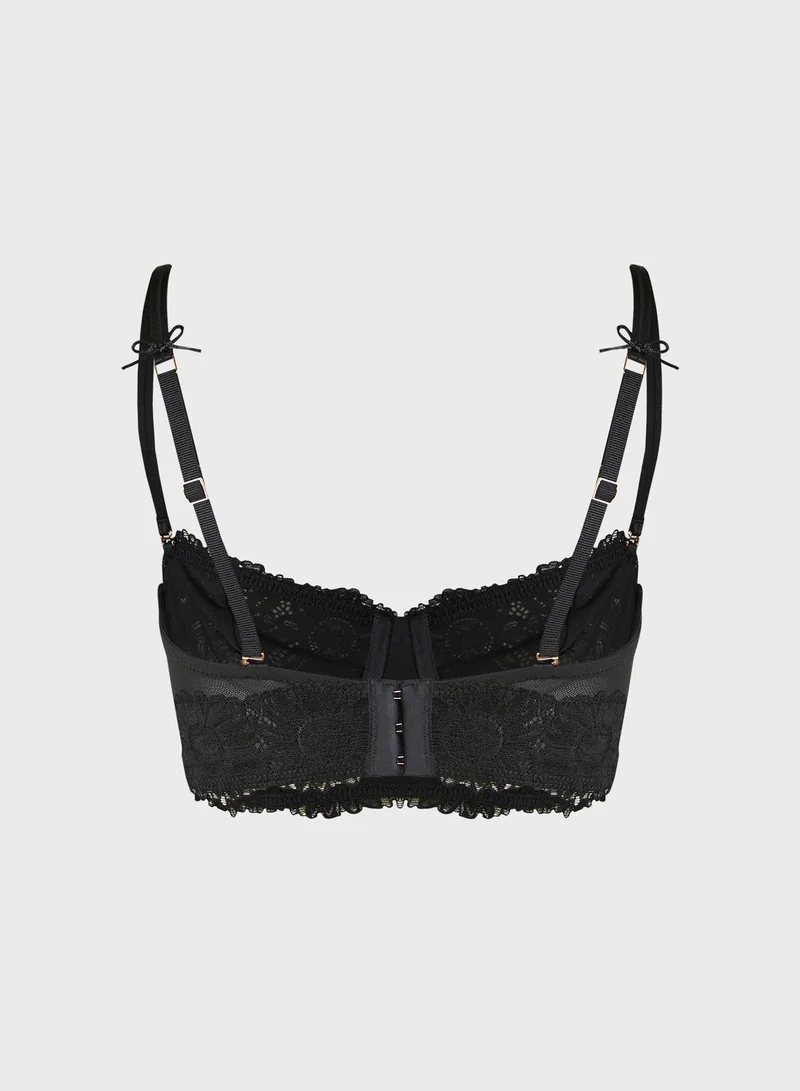 Aerie Lace Detail Bra