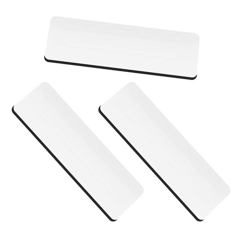 3pcs Diy Blank Name Badges With Clips Unpainted Blank Tags Lightweight Brooch Pin Name Tags Wear-Resistant For Conferences Exhibitions - Image 5