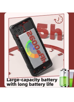Miyoo Miyoo A30 Handheld Game Console 2.8-inch 640*480 IPS Screen 2600mAh Compatible with WiFi Multiplayer Portable Case(Gray Black)  - Image 3