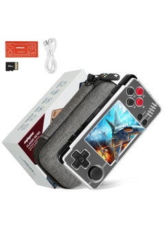 Miyoo Miyoo A30 Handheld Game Console 2.8-inch 640*480 IPS Screen 2600mAh Compatible with WiFi Multiplayer Portable Case(Gray Black)  - Image 1