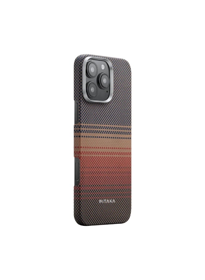 PITAKA iPhone 16 Pro Max Ultra-Slim Case Moment · Sunset