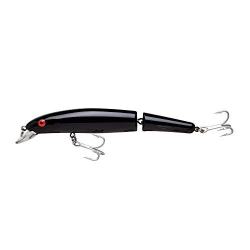 BOMBER Saltwater Grade Heavy Duty Jointed Long A - Black, 6", 1 oz, (BSW16J02) - Image 1