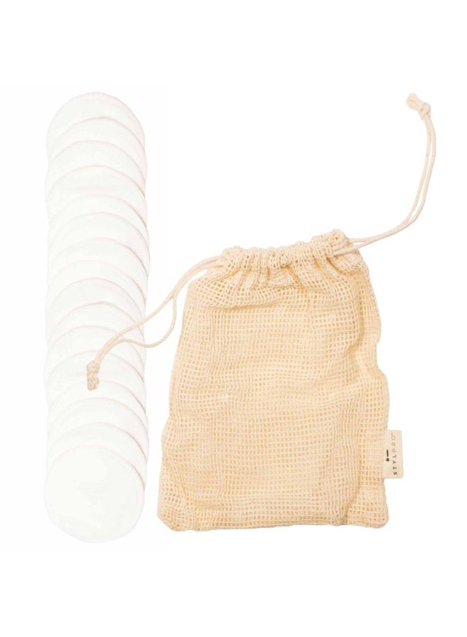 StylPro Bamboo Reausable Makeup Remover Pads option 2 - Image 1