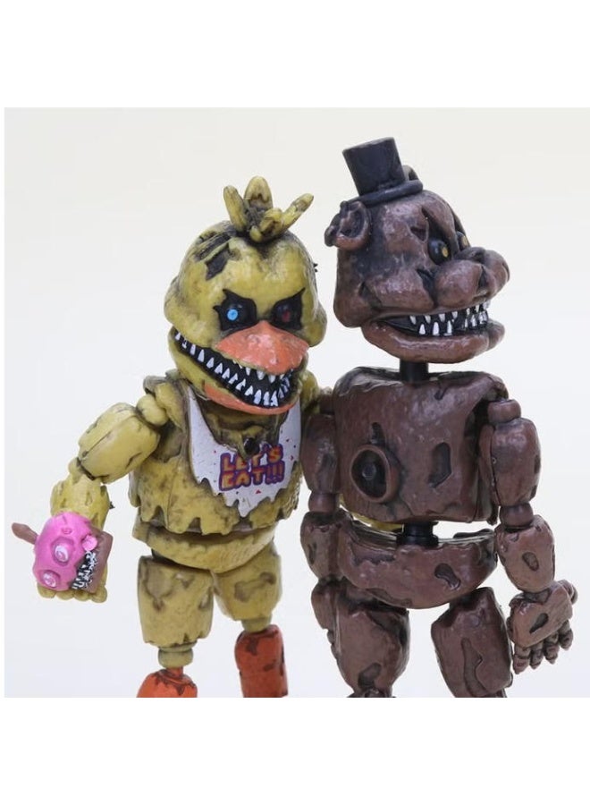 12-18cm 6pcs Five Nights at Freddy's Action Figures - Image 4