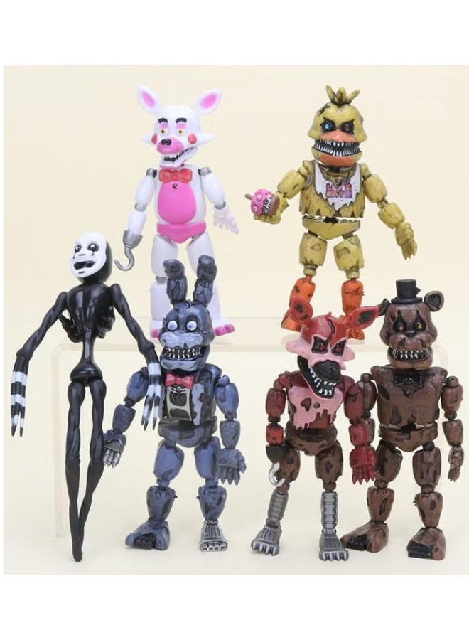 12-18cm 6pcs Five Nights at Freddy's Action Figures - Image 2