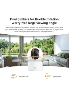 Camera Smart Security C301 Xiaomi Indoor Camera for Home Protection Ultra Clear 2K Image Quality Small Size New Release 2024 (White) - pzsku/Z8D2D39FEBB27DE182F5AZ/45/_/1723818885/2e0db614-85eb-4833-9523-d12099be6790