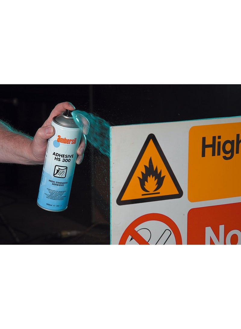 امبيرسيل HS 300 – High Strength Spray Adhesive 500ML لاصق بخاخ احترافي عالي القوة مصمم لتوفير روابط قوية ودائمة لمجموعة واسعة من المواد - Image 2