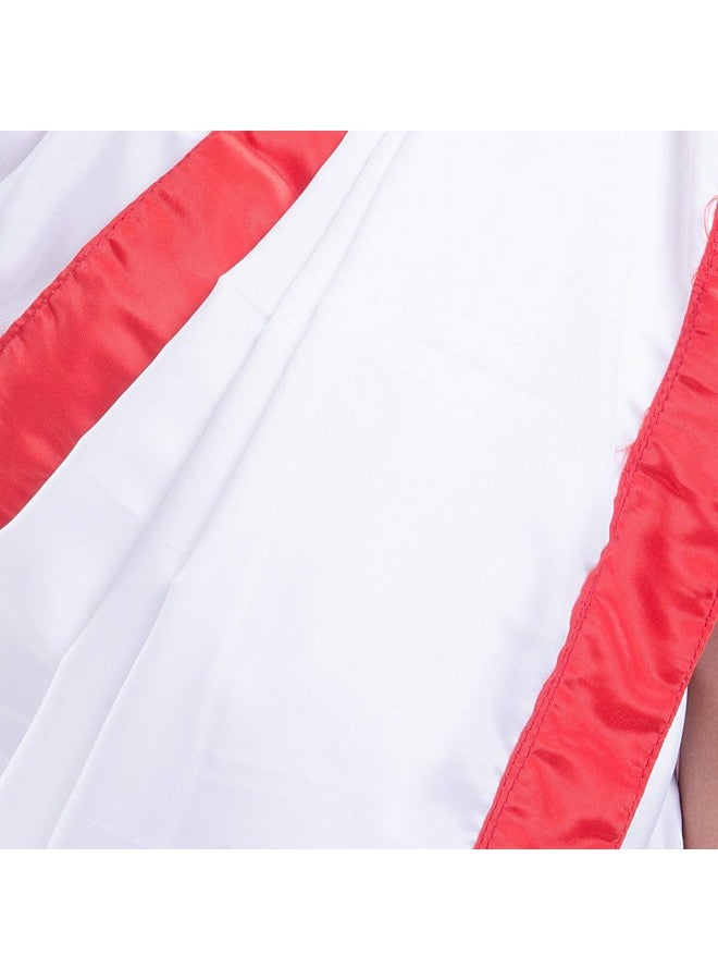 FancyDressWale Teacher and Indira Gandhi Dress Costume for Boy's and Girl's (8-10 Years, White) - Image 5