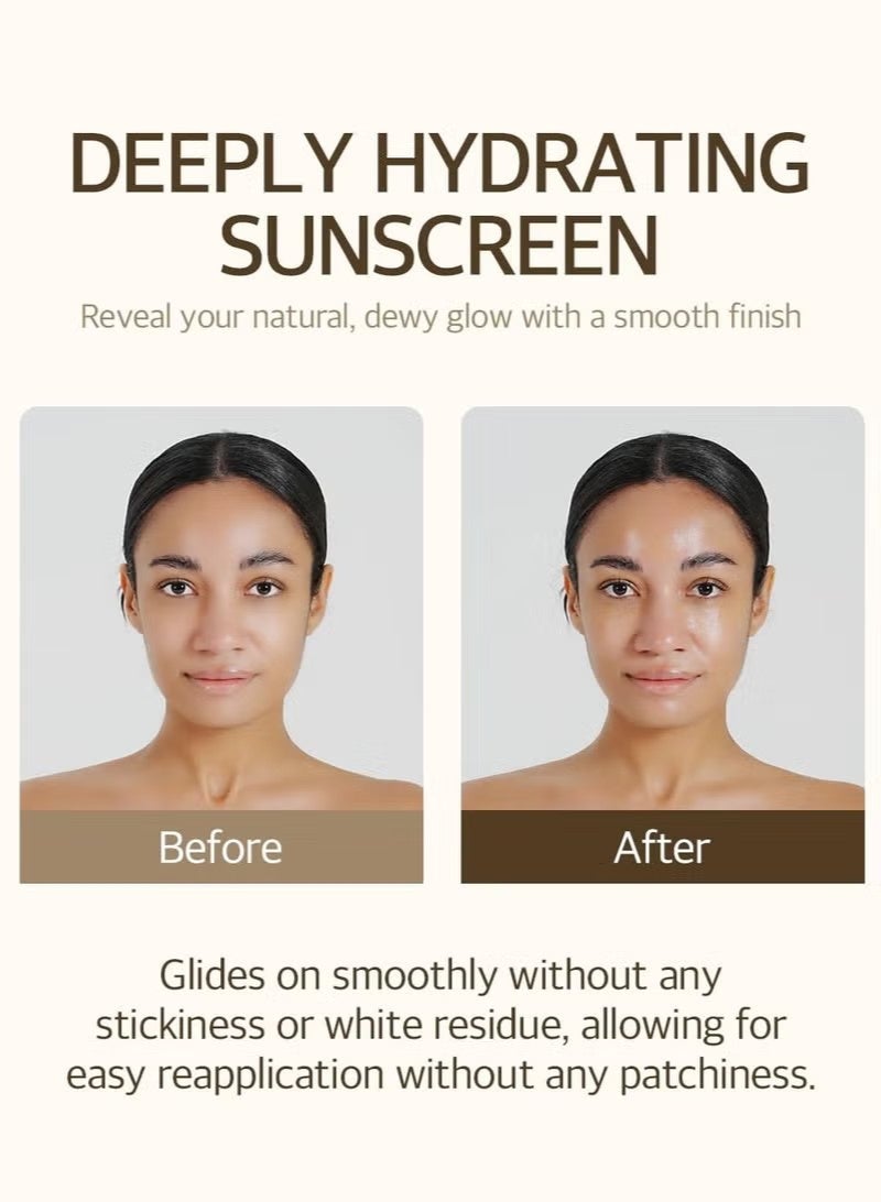 mixsoon Bean Sunscreen 1.69 Fl. Oz. / 50ml SPF 50 Airy Texture Type Lightweight No White Cast For Face Korean Glass Skin Care - Image 3
