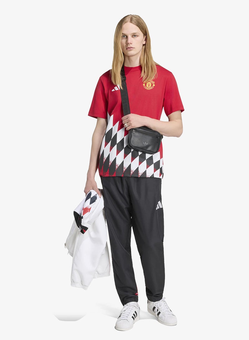 Adidas Manchester United Stadium Graphic T-Shirt - Image 5