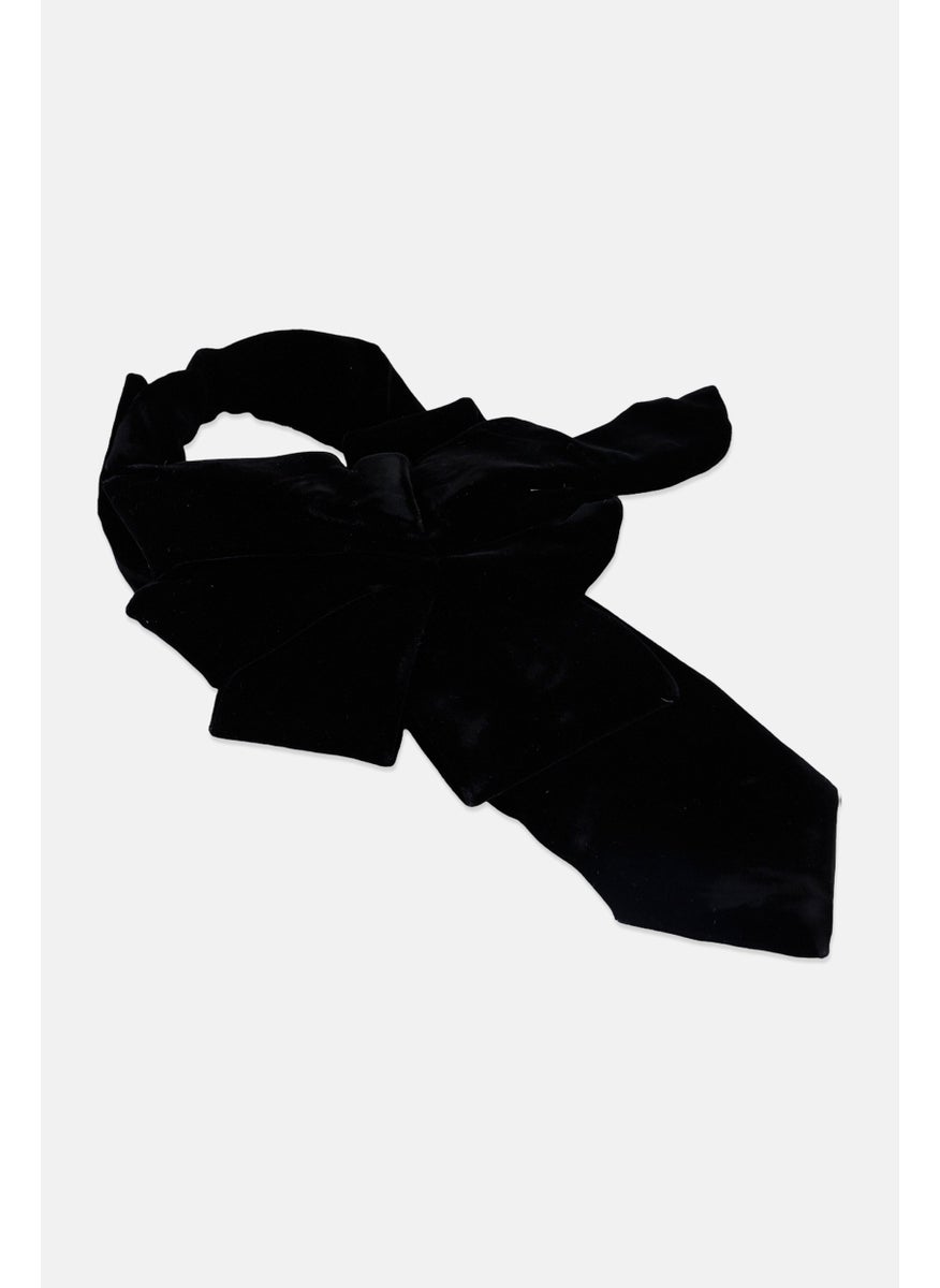 EMPORIO ARMANI Women Twisted Headband, Black  - Image 2