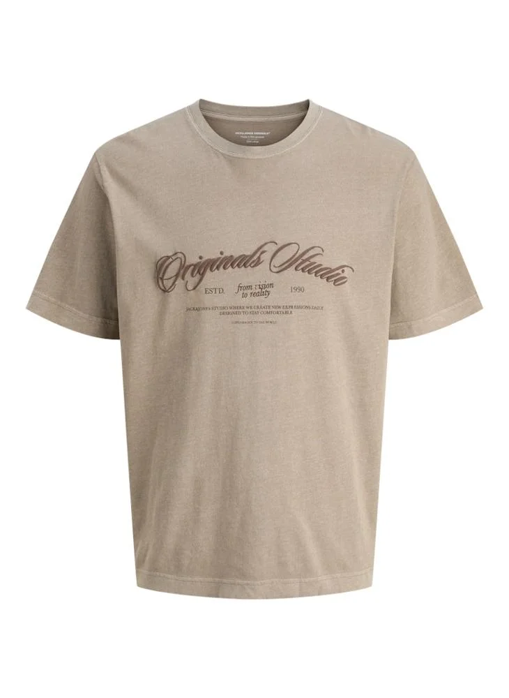 JACK & JONES Graphic Crew Neck T-Shirt
