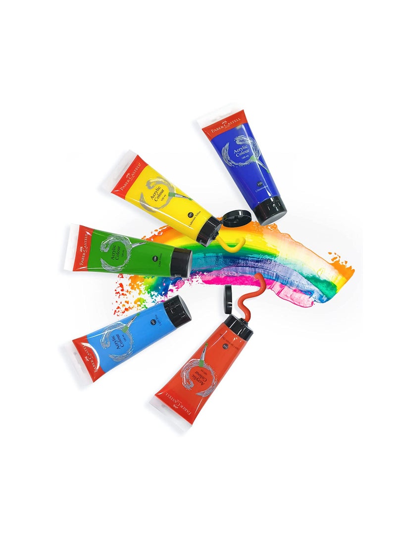 فابير كاستل طلاء أكريليك ملون من فابر كاستل 120 مل أنبوب مغرة - Image 3