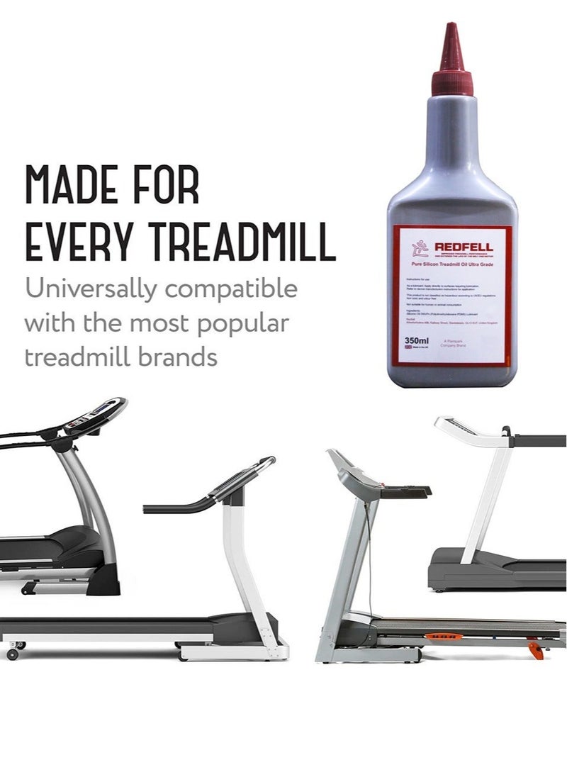 Redfell 100% Pure Ultra Grade Silicone Treadmill Oil Lubricant 350 ml  - Image 2