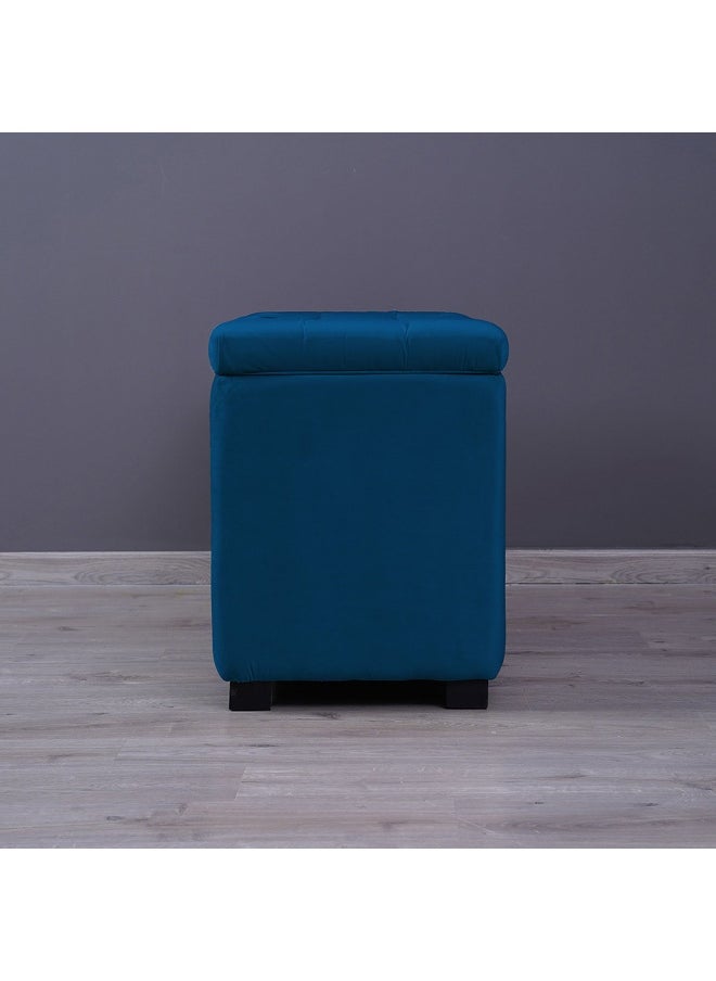 Pan Home Emirates Gigastorage Bench-Velvet~Blue  - Image 1